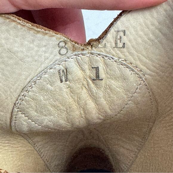 Hondo Tan Leather Men’s Boots Size 8 EE - Picture 8 of 10